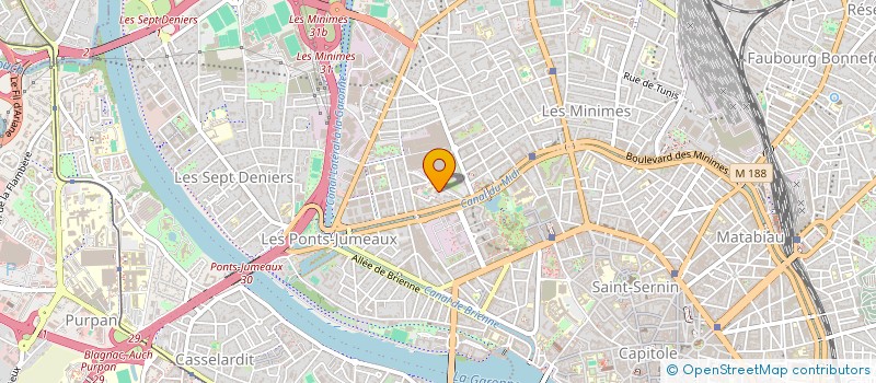 localisation de l'entreprise MADAME ISABELLE ORSOLA à TOULOUSE