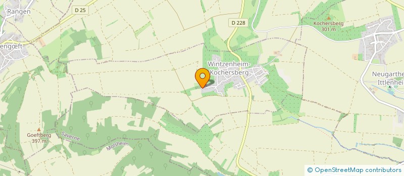 localisation de l'entreprise MADAME ISABELLE ORTH  WINTZENHEIM-KOCHERSBERG