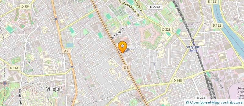 localisation de l'entreprise MADAME ISABELLE OUK à VITRY-SUR-SEINE