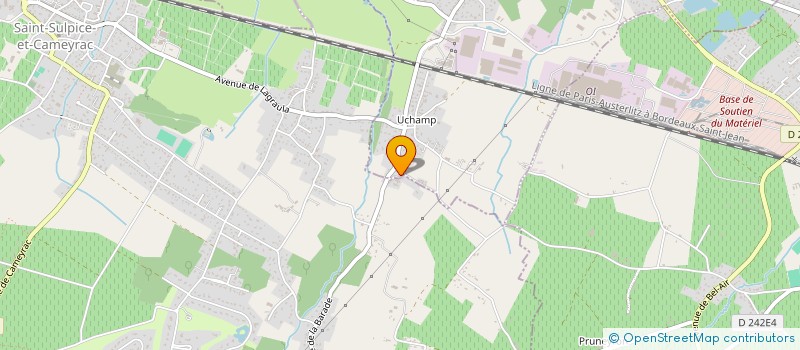 localisation de l'entreprise MADAME ISABELLE PAILLE  IZON