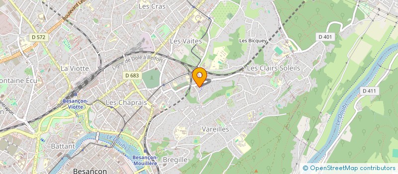 localisation de l'entreprise MADAME ISABELLE PALATICKY à BESANCON