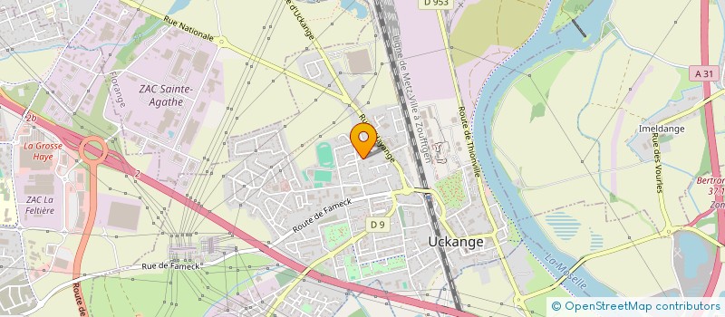 localisation de l'entreprise MADAME ISABELLE PALTA  UCKANGE