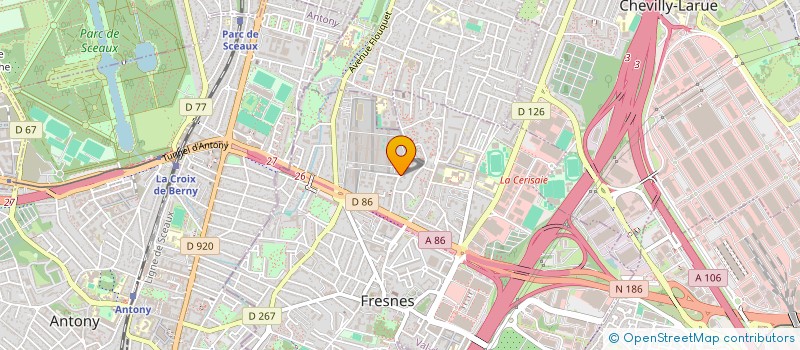localisation de l'entreprise MADAME ISABELLE PANAUD  FRESNES