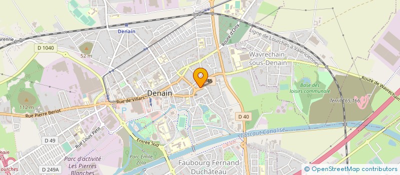 localisation de l'entreprise MADAME ISABELLE PANDIT  LE QUESNOY