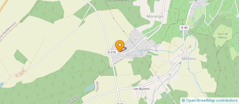 localisation de l'entreprise MADAME ISABELLE PANNIER  MORANGIS