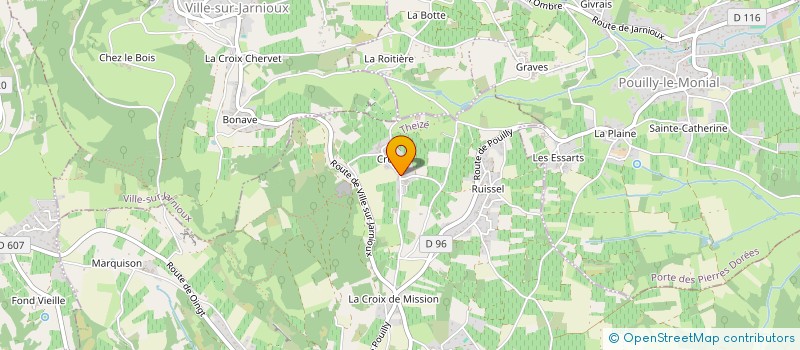 localisation de l'entreprise MADAME ISABELLE PANSIN à THEIZE