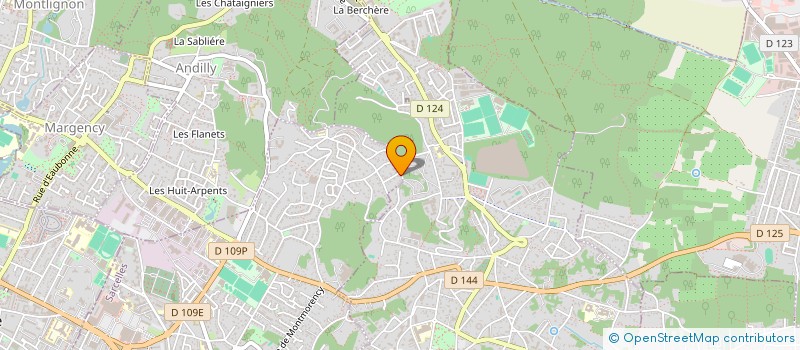 localisation de l'entreprise MADAME ISABELLE PAPIN  SOISY-SOUS-MONTMORENCY
