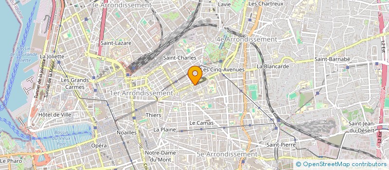 localisation de l'entreprise MADAME ISABELLE PARDINEILLE à MARSEILLE