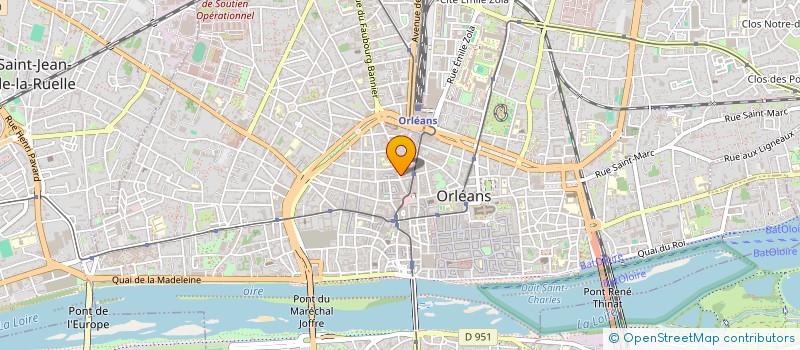 localisation de l'entreprise MADAME ISABELLE PARE à ORLEANS