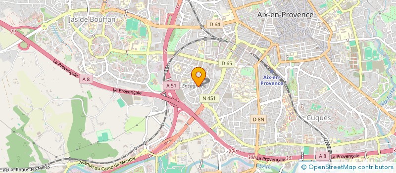 localisation de l'entreprise MADAME ISABELLE PAROLA à AIX-EN-PROVENCE