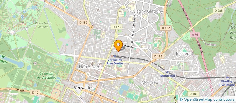 localisation de l'entreprise MADAME ISABELLE PARSY à VERSAILLES