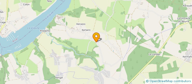 localisation de l'entreprise MADAME ISABELLE PAUCHET à FEREL