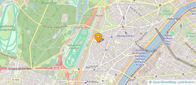 localisation de l'entreprise MADAME ISABELLE PAUL  PARIS