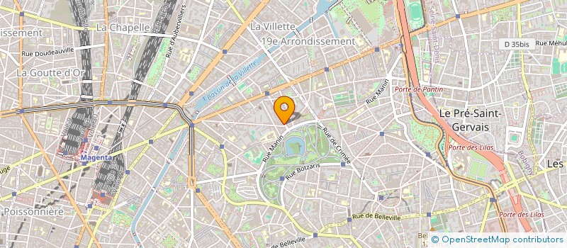 localisation de l'entreprise MADAME ISABELLE PAULMIER  PARIS