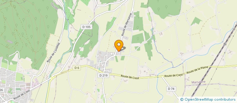 localisation de l'entreprise MADAME ISABELLE PAVAGEAU  LA LAUPIE