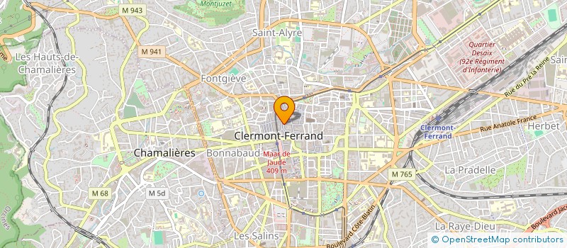localisation de l'entreprise MADAME ISABELLE PAYELLE à CLERMONT-FERRAND