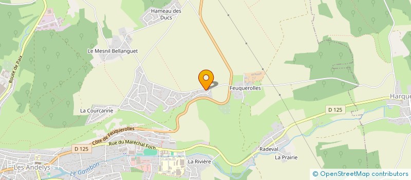 localisation de l'entreprise MADAME ISABELLE PAYET  CARTELEGUE