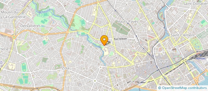 localisation de l'entreprise MADAME ISABELLE PEAN à NANTES