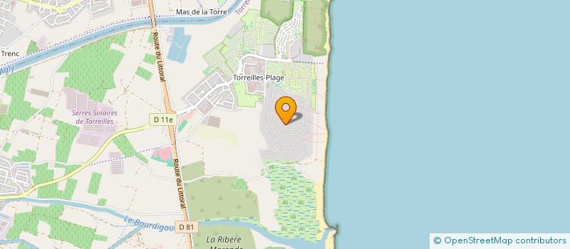 localisation de l'entreprise MADAME ISABELLE PECORARO  TORREILLES