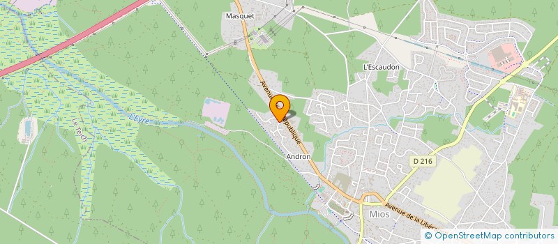 localisation de l'entreprise MADAME ISABELLE PEDROLA  BIGANOS