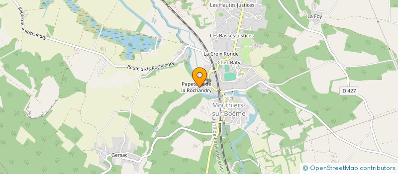 localisation de l'entreprise MADAME ISABELLE PELISSON à MOUTHIERS-SUR-BOEME
