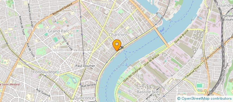 localisation de l'entreprise MADAME ISABELLE PELLEGRIN  BORDEAUX