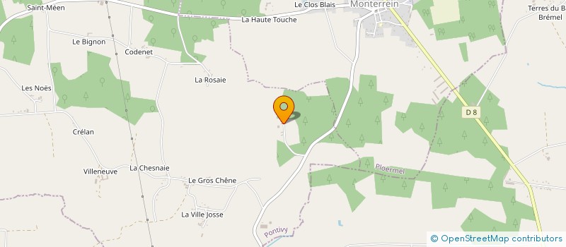 localisation de l'entreprise MADAME ISABELLE PELLERIN  VAL D'OUST