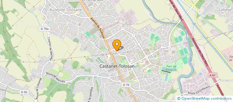 localisation de l'entreprise MADAME ISABELLE PELLINI à CASTANET-TOLOSAN