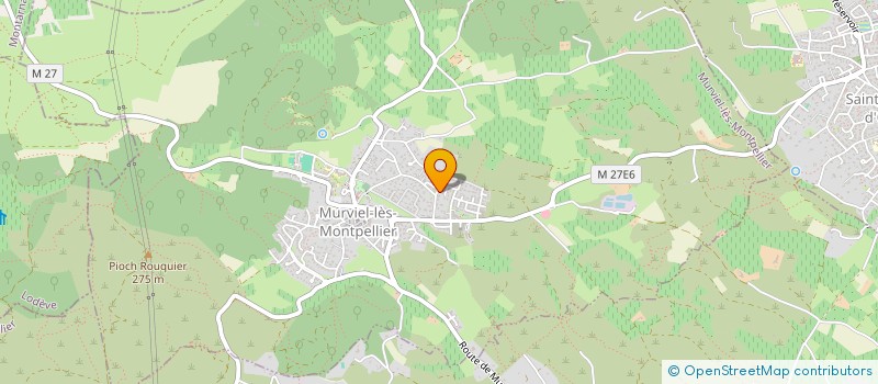 localisation de l'entreprise MADAME ISABELLE PELLOT  MURVIEL-LES-MONTPELLIER