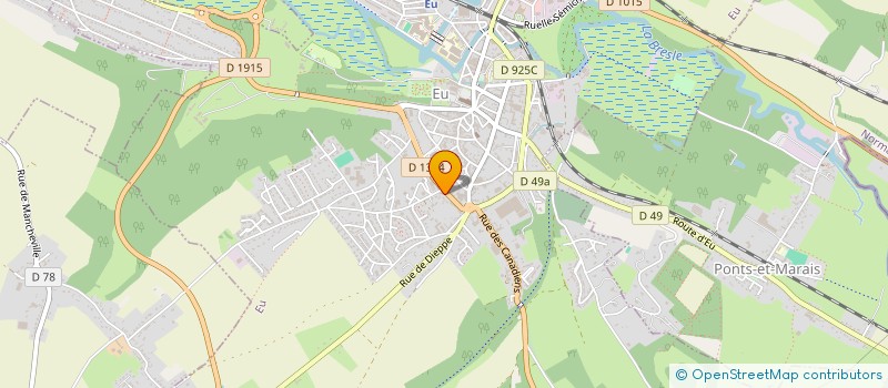 localisation de l'entreprise MADAME ISABELLE PELTIER à EU