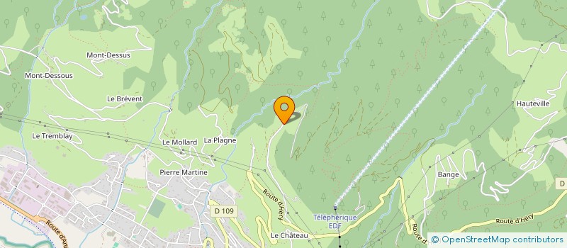 localisation de l'entreprise MADAME ISABELLE PENOT NICOLLIN  UGINE