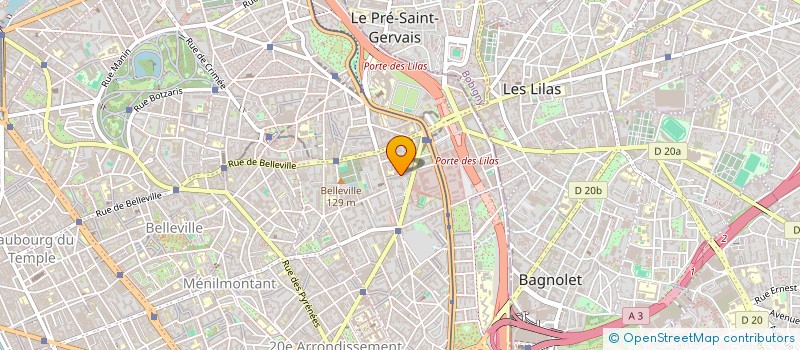 localisation de l'entreprise MADAME ISABELLE PEPIN  PARIS