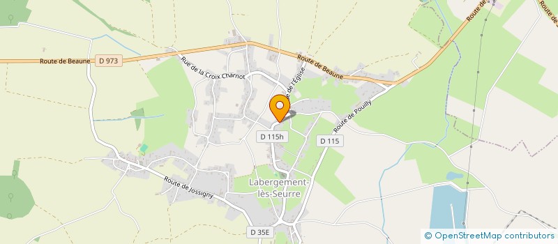 localisation de l'entreprise MADAME ISABELLE PEREIRA à LABERGEMENT-LES-SEURRE