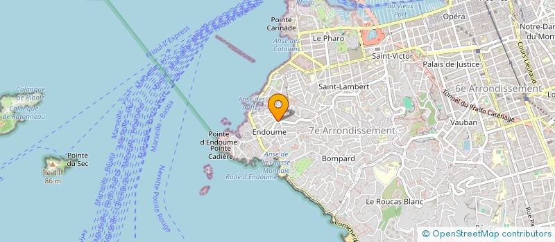 localisation de l'entreprise MADAME ISABELLE PEREZ à MARSEILLE