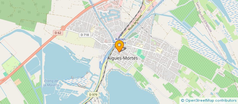 localisation de l'entreprise MADAME ISABELLE PEREZ  AIGUES-MORTES