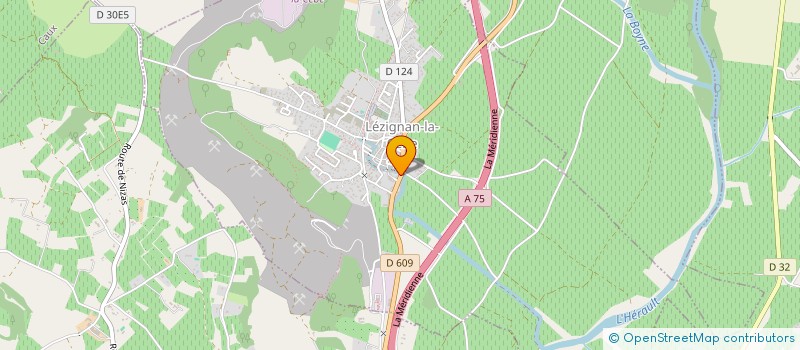 localisation de l'entreprise MADAME ISABELLE PERIE  LEZIGNAN-LA-CEBE