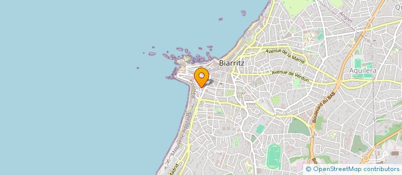 localisation de l'entreprise MADAME ISABELLE PERIER à BIARRITZ