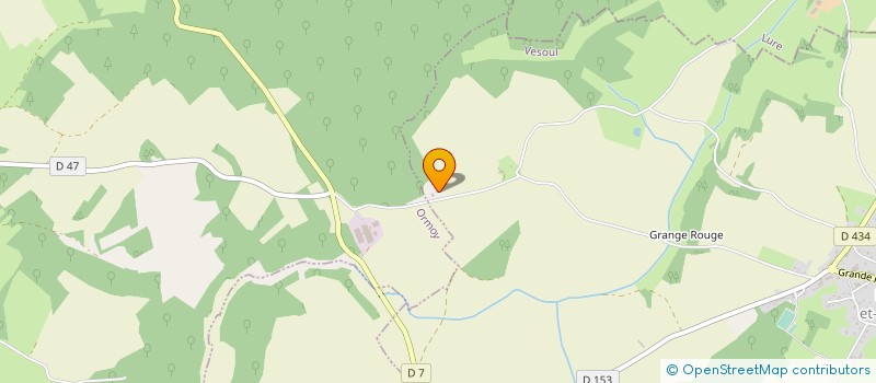 localisation de l'entreprise MADAME ISABELLE PERNEY  PASSAVANT-LA-ROCHERE