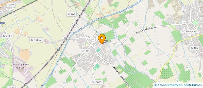 localisation de l'entreprise MADAME ISABELLE PERRIN à MUDAISON