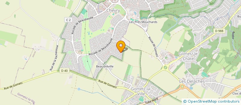 localisation de l'entreprise MADAME ISABELLE PERRONNEAU  GIF-SUR-YVETTE