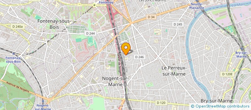 localisation de l'entreprise MADAME ISABELLE PERSONYRE  NEUILLY-PLAISANCE