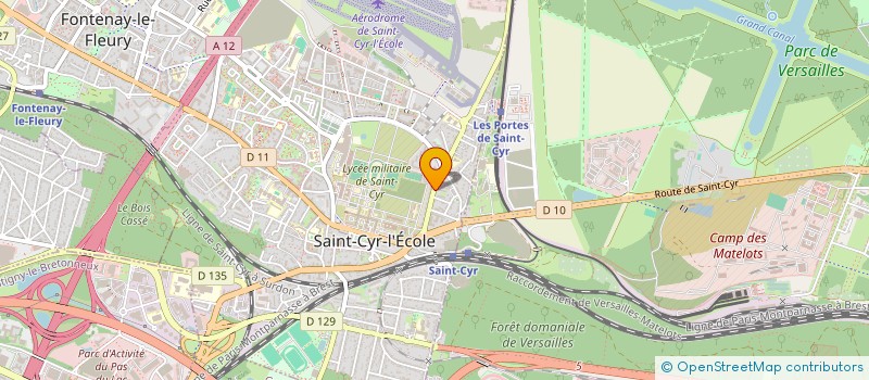 localisation de l'entreprise MADAME ISABELLE PERVAL  SAINT-CYR-L'ECOLE