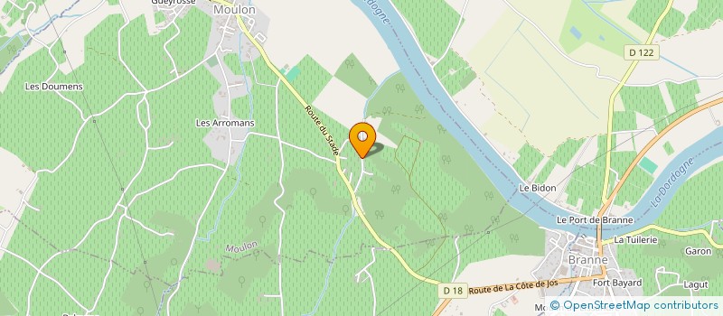 localisation de l'entreprise MADAME ISABELLE PESSOTTO  GREZILLAC