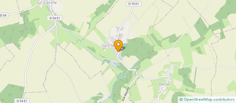 localisation de l'entreprise MADAME ISABELLE PETAIN  SARS-LE-BOIS