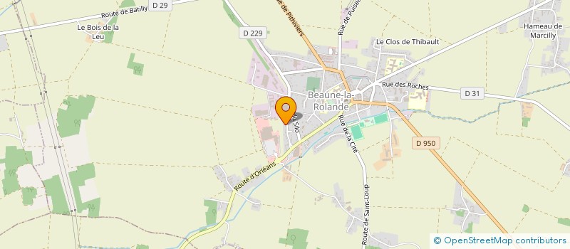 localisation de l'entreprise MADAME ISABELLE PETIT à BEAUNE-LA-ROLANDE