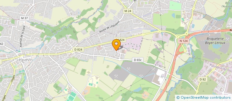 localisation de l'entreprise MADAME ISABELLE PETIT à LEGUEVIN