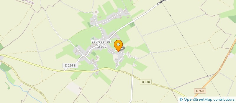 localisation de l'entreprise MADAME ISABELLE PETRE  ESTREES-LES-CRECY