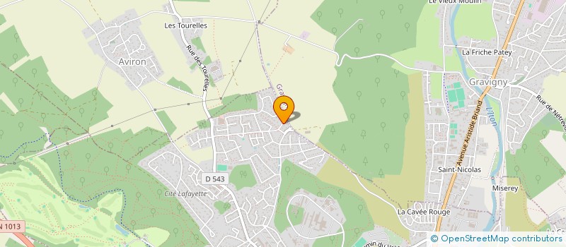 localisation de l'entreprise MADAME ISABELLE PEYREDIEUX à EVREUX
