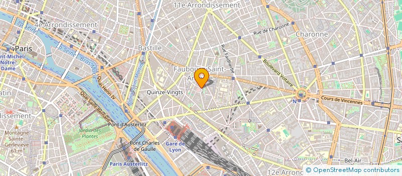 localisation de l'entreprise MADAME ISABELLE PHILIPPON  PARIS