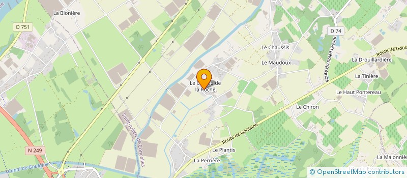 localisation de l'entreprise MADAME ISABELLE PICARD  SAINT-JULIEN-DE-CONCELLES